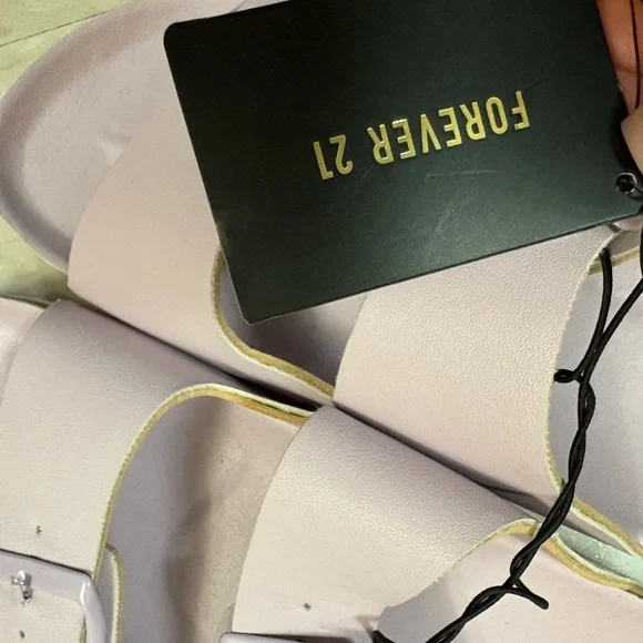 F21 Lavender Sandals - Picture 4 of 4